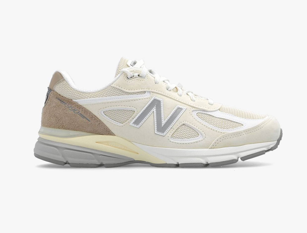The New Balance 990v4 Made in USA Goes Clean in “Cream”