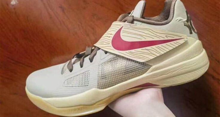 Nike KD 4 "Year of the Dragon 2.0" FJ4189-200 (Images via @shanefk/Instagram)