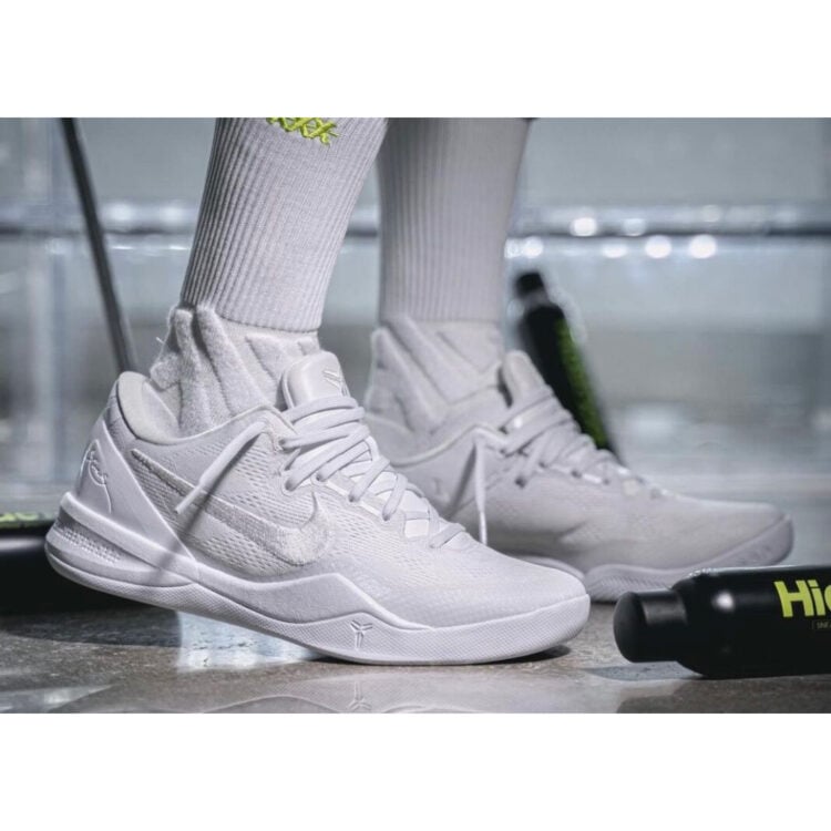 Nike Kobe 8 Protro “Triple White” FJ9364-100