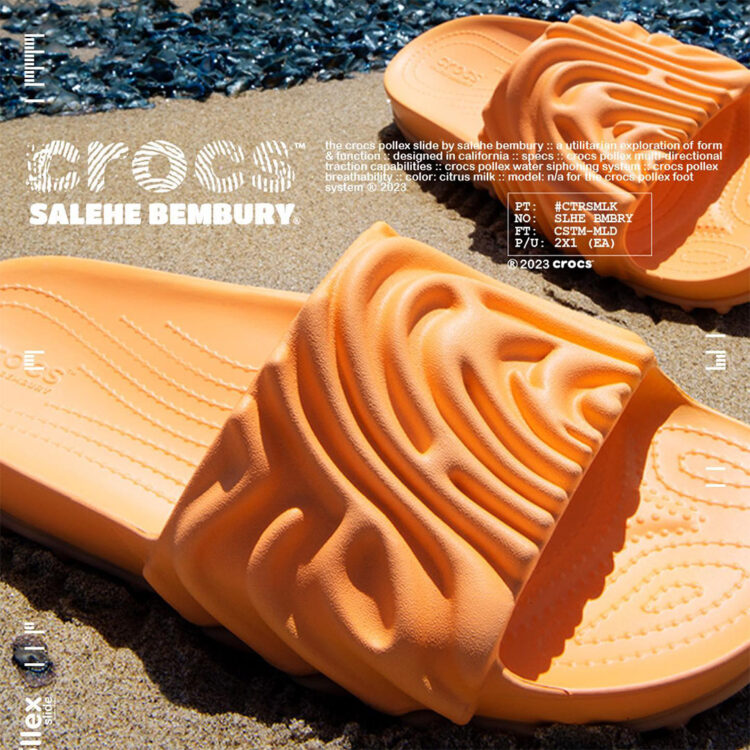 Salehe Bembury x Crocs Pollex "Citrus Milk"