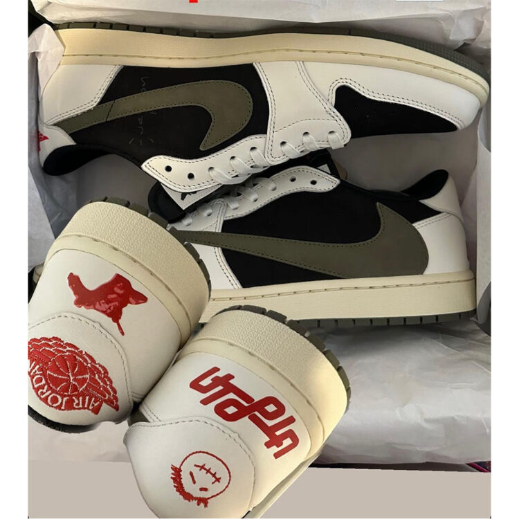 Travis Scott x Air Jordan 1 Low SP Olive, the best ending to a