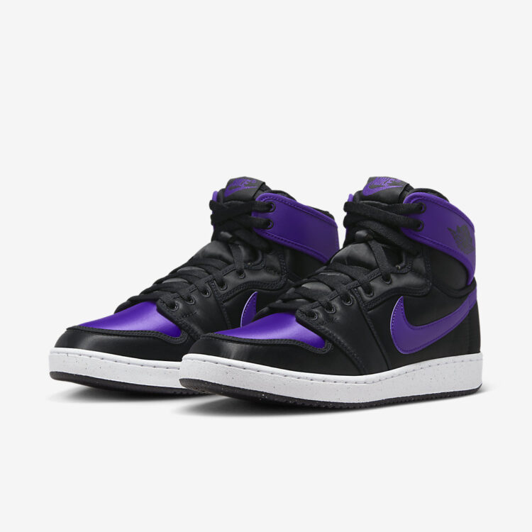 Air jordan best sale purple black