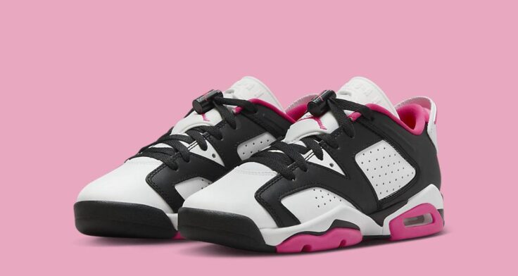 Air EUR46 Jordan 6 Low GS "Fierce Pink" 768878-061