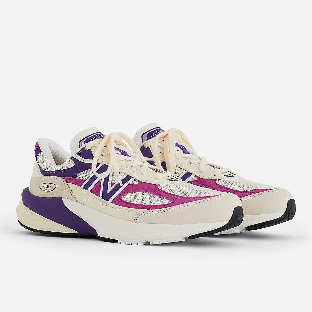 New Balance 990v6 Made In USA Magenta Pop U990TD6 Nice Kicks