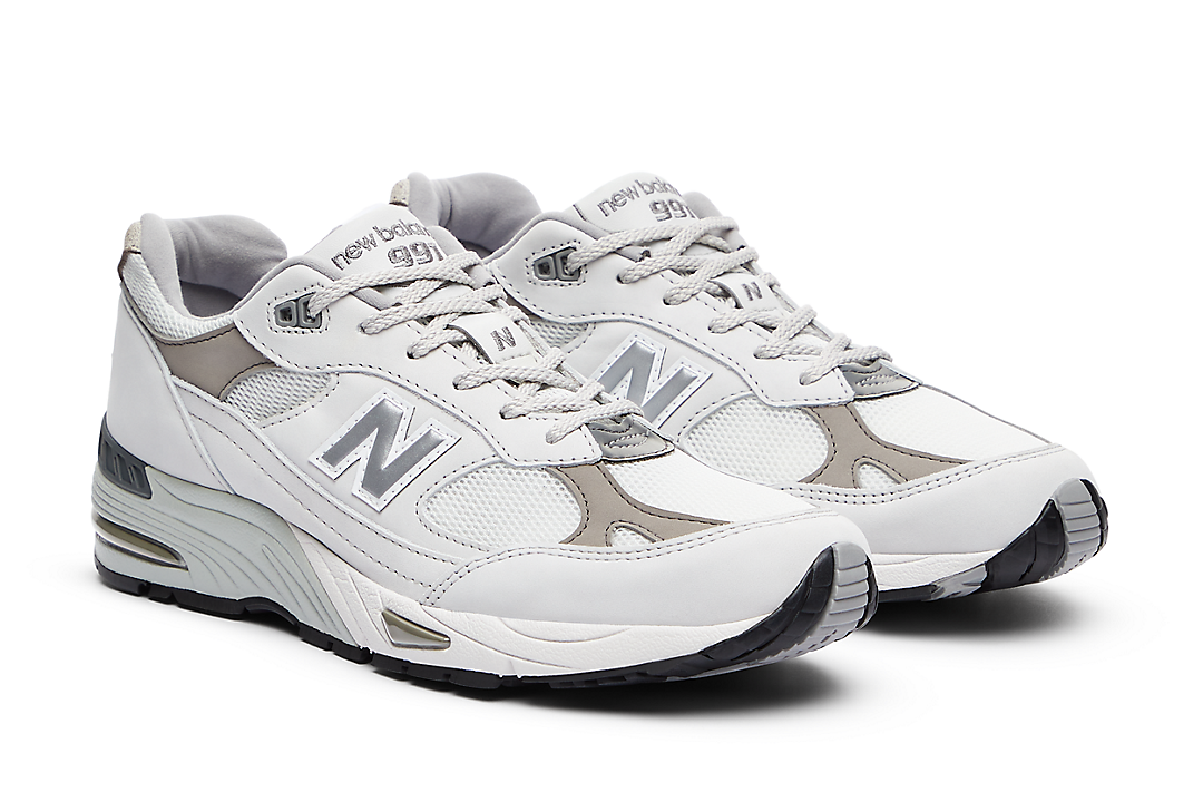 New Balance 991 Made In U.K. "Star White" M991FLB