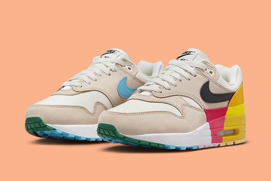 The Nike Air Max 1 Shines With Multi-Colored Accents for Summer