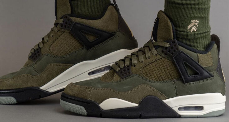 Air Jordan 4 Craft "Medium Olive" FB9927-200