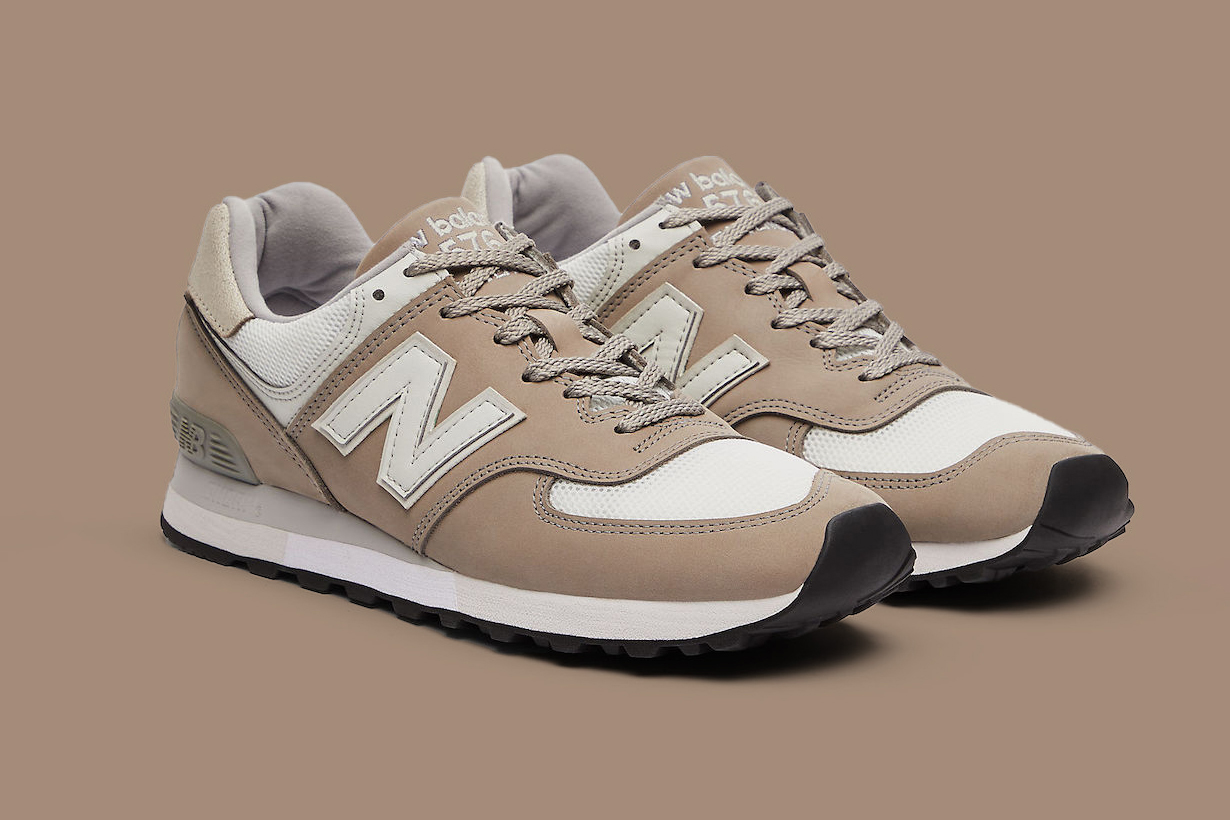 The New Balance 576 Made In UK Gets a “Toasted Nut” Makeover for Summer