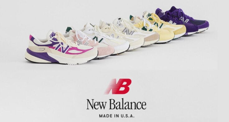 Logotipo da New Balance atraente no elástico inferior