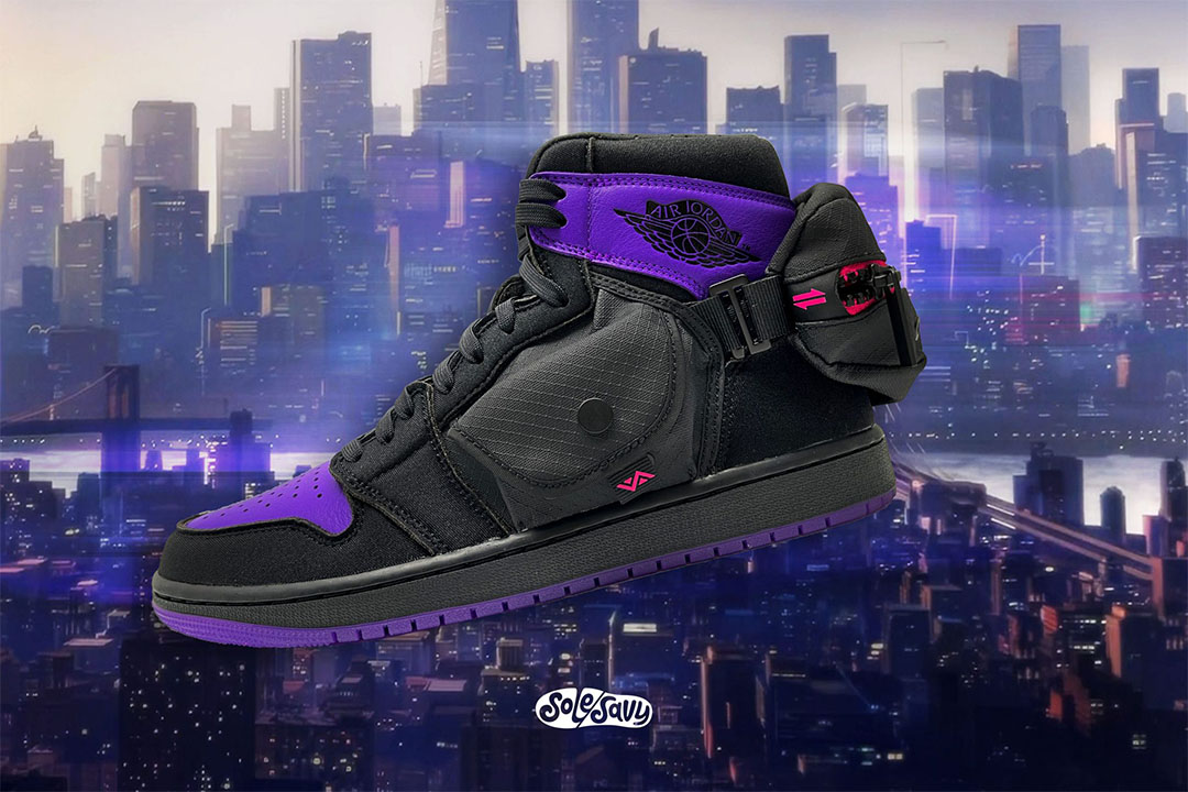 The Spider-Verse x Air Jordan 1 Utility Stash is Limited to 100 Pairs