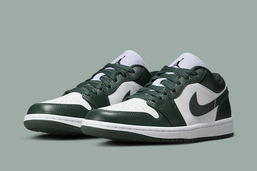 Olive green and white jordans online