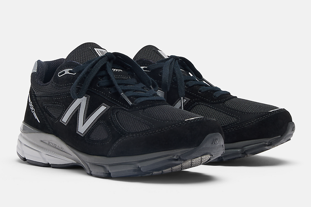 New Balance 990v4 "Black Silver" U990BL4