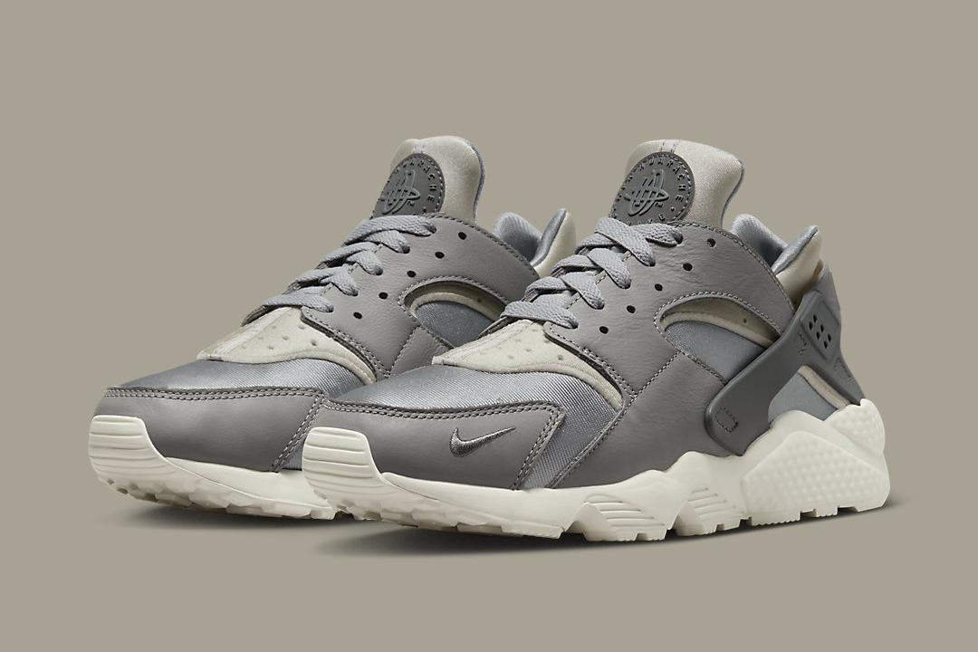 The Nike Air Huarache Suits up in “Light Smoke Grey