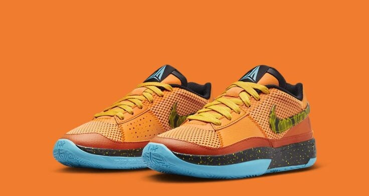 Nike Ja 1 GS "Bright Mandarin" FB8977-800