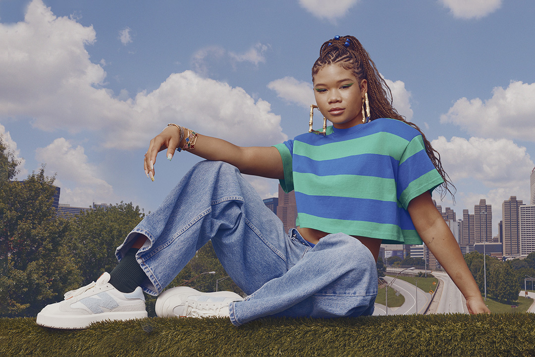 Storm Reid Launches Her Own New Balance CT302