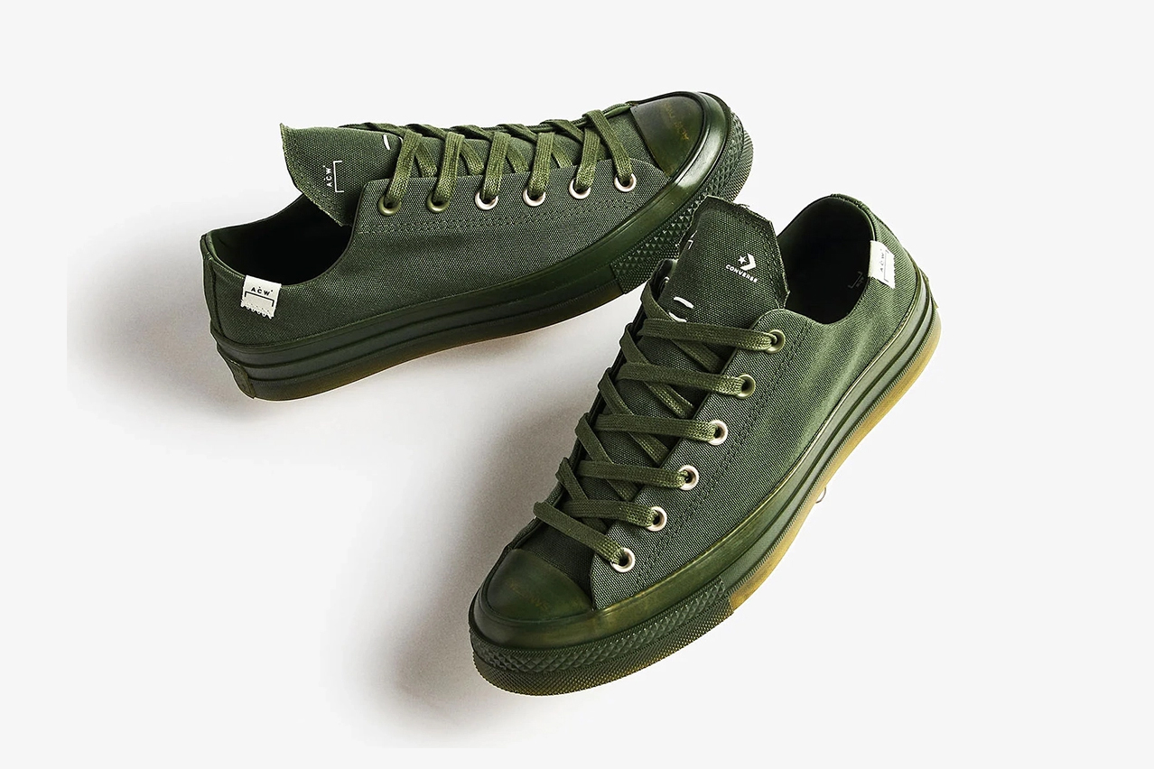 A-COLD-WALL* Reimagines the Converse Chuck 70 Low in Fresh “Green”
