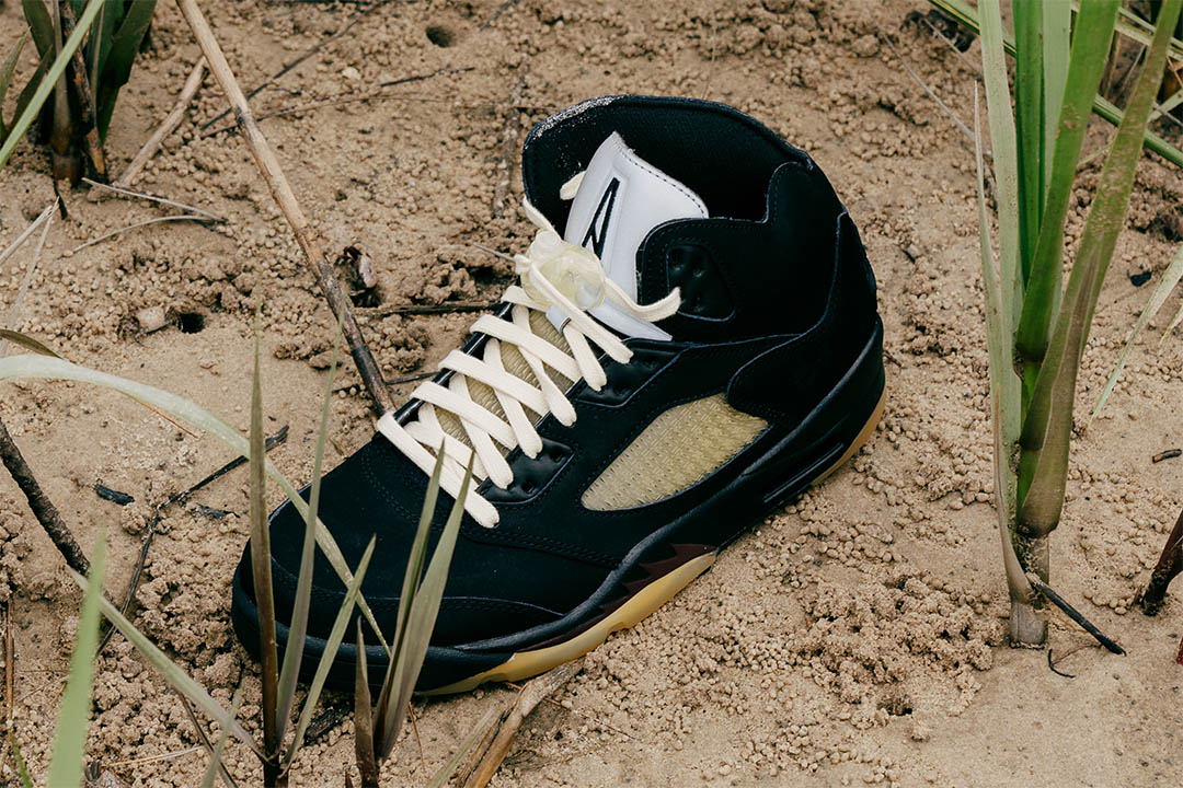 A Ma Maniere x Air facts jordan 5 "Black" FD1330-001