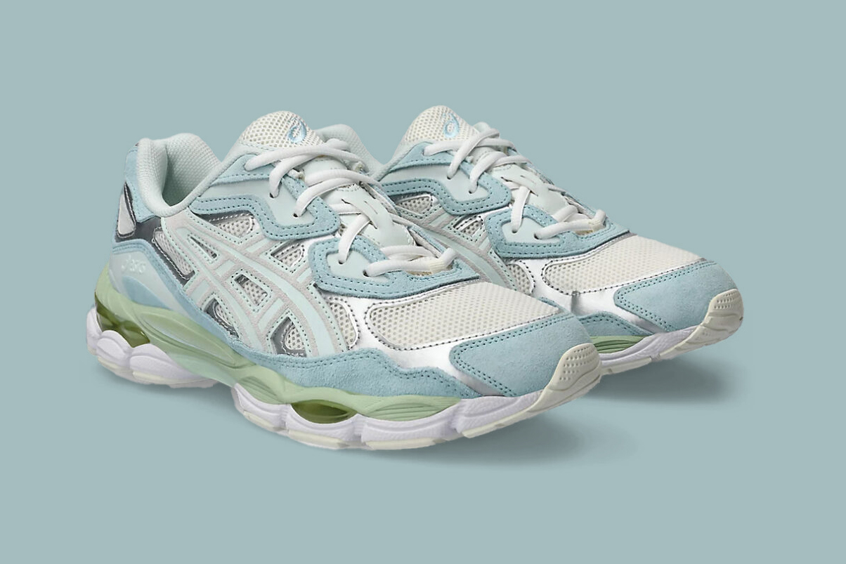 ASICS GEL-NYC Receives a Cool “Cream/Aquamarine” Outfit