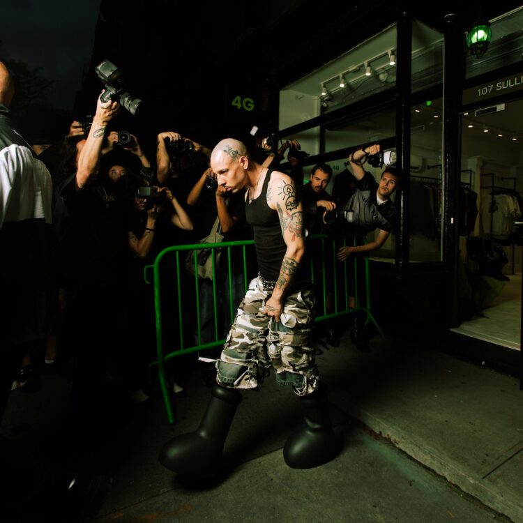 Mschf Big black boot MSCHF010 B Nice Kicks
