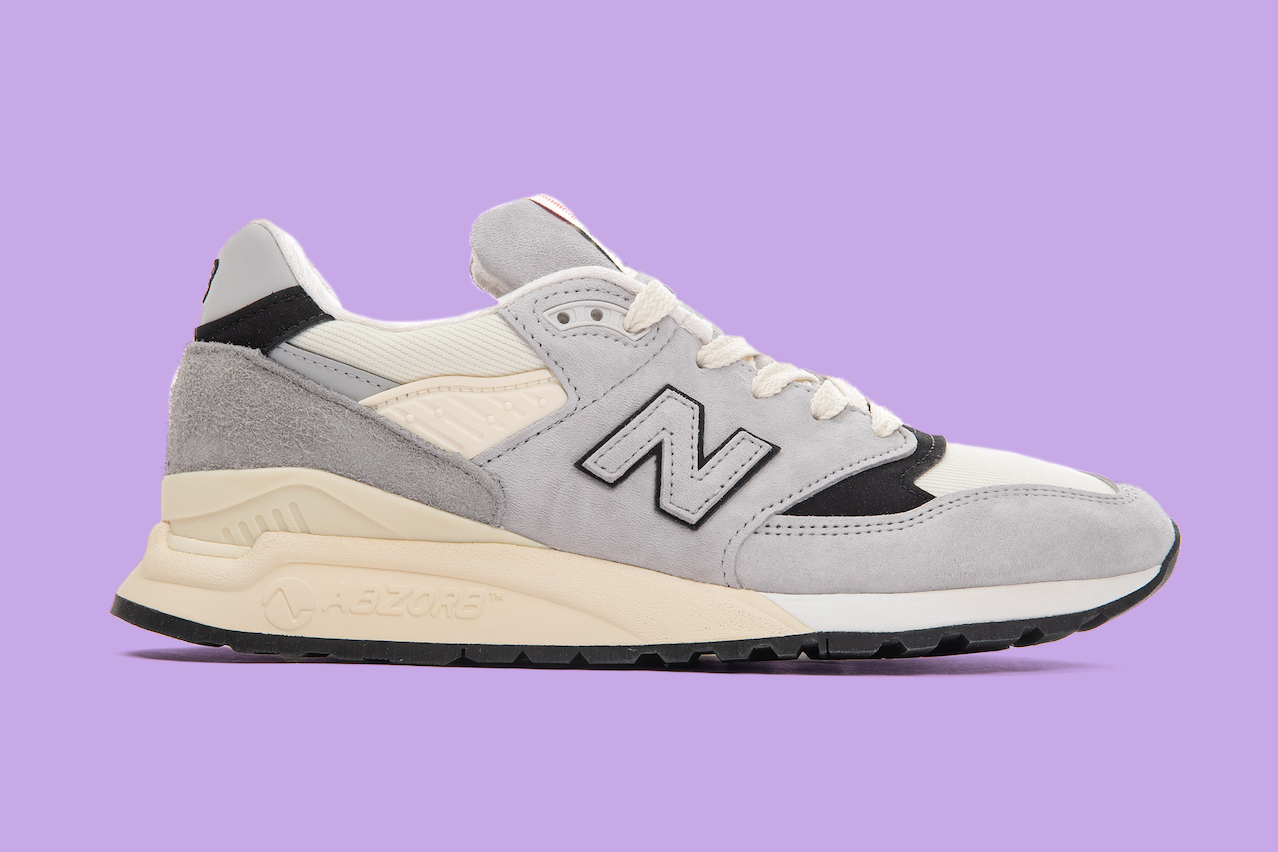 This New Balance 998 Made in USA Is Anchored in Grey & Cream Hues