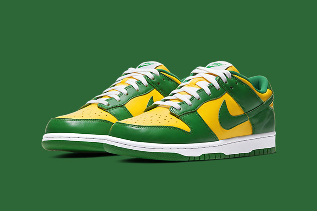 nike dunk low brazil CU1727 700 2024