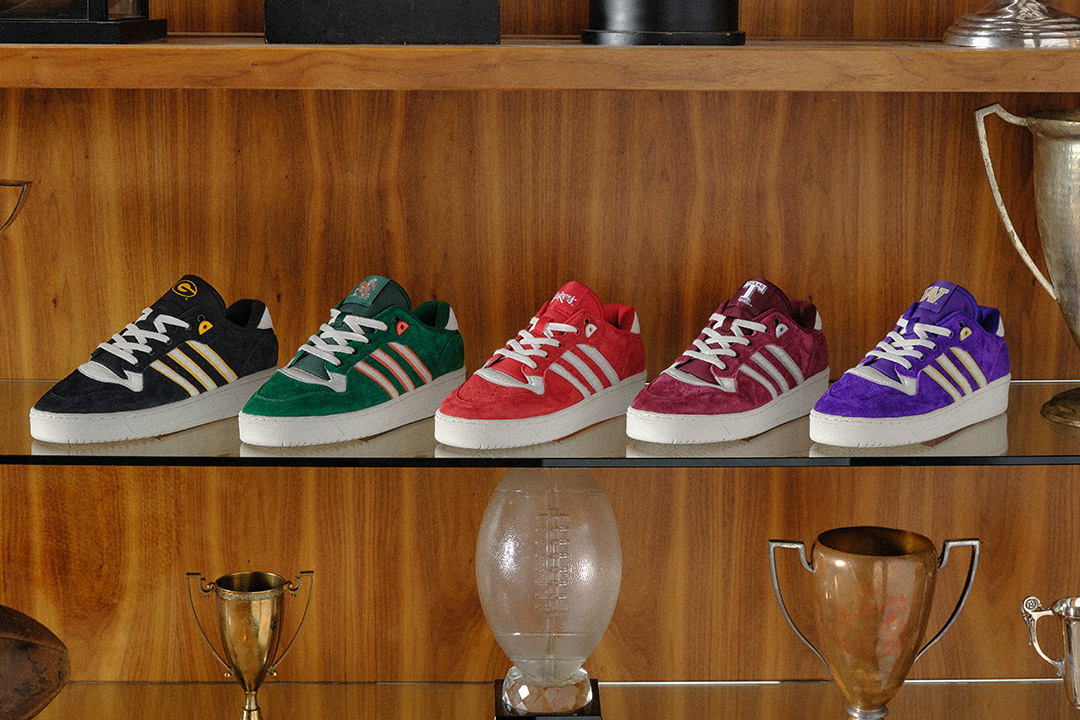 Adidas Unveils University-Inspired Colorways of Its Rivalry Sneaker