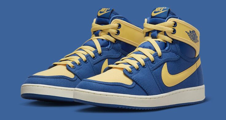 Air Jordan 1 KO "Topaz Gold/True Blue" DO5047-407