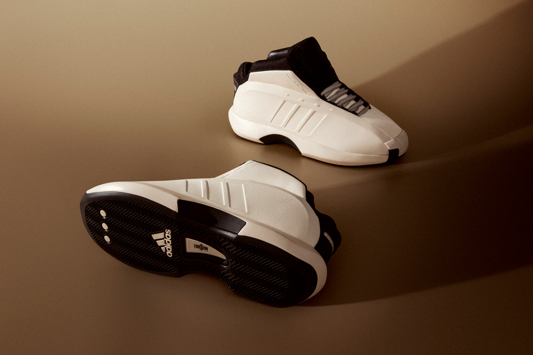 The Adidas Crazy 1 Drops In A Classic “White/Black” Color Scheme