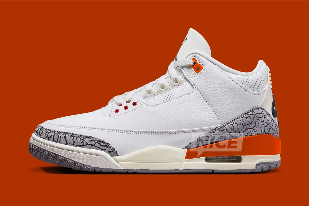 The Air Jordan 3 Retro WMNS Sees Vibrant “Cosmic Clay” Accents for Summer 2024