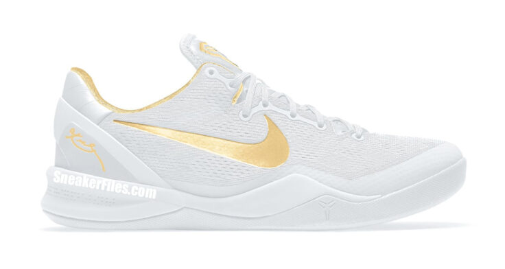 Nike Kobe 8 Protro "White/Gold" FV6325-100