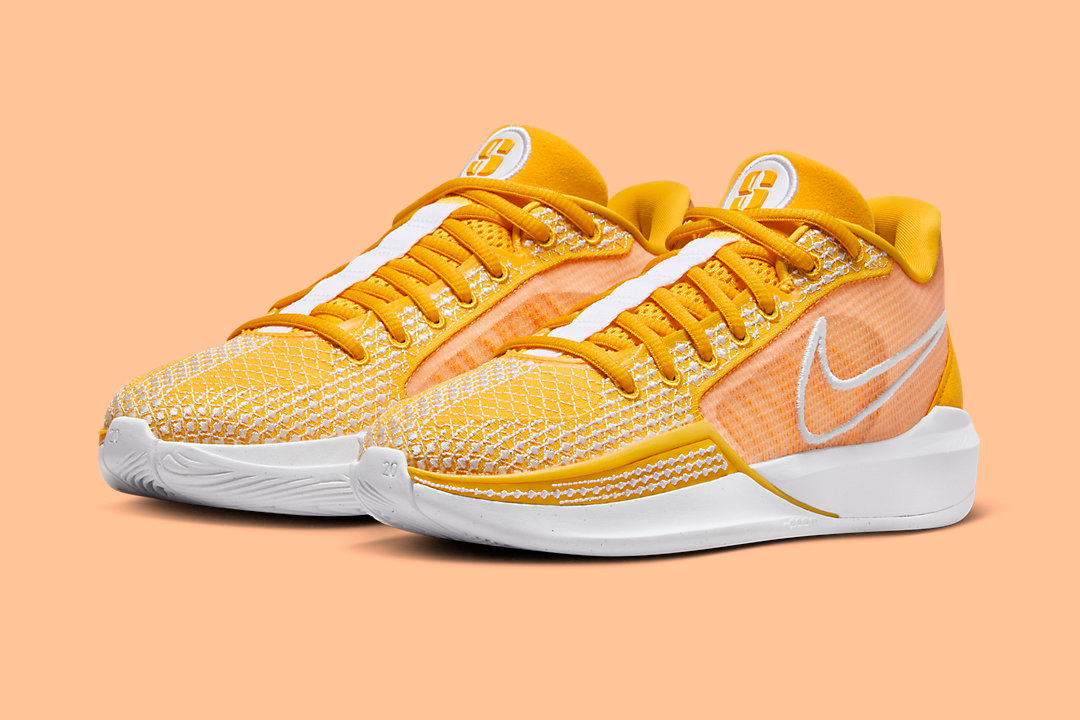 The Nike Sabrina 1 Suits up in an Eye-Catching “University Gold” Outfit