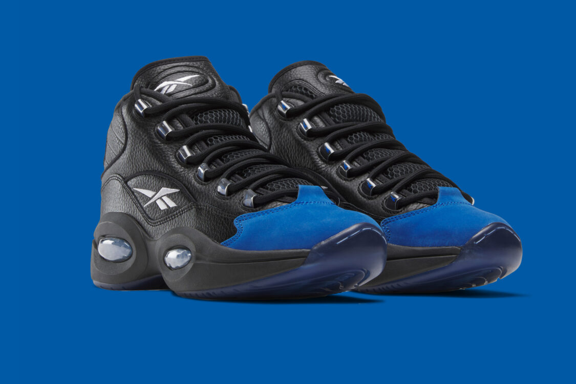 Reebok Question Mid “Black & Blue” 100033164