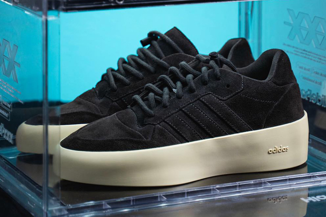 The Fear of God x Adidas 86 Low Surfaces in “Core Black”