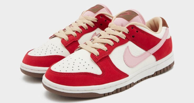 Nike Dunk Low now WMNS “Bacon” FB7910-600