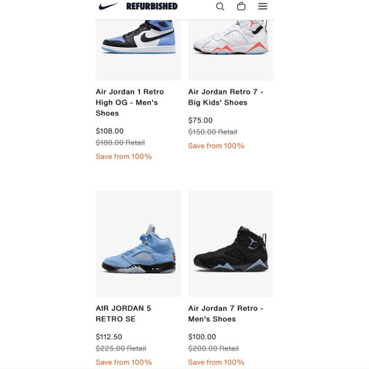 Get OG Refurbished Sneakers At Best Price