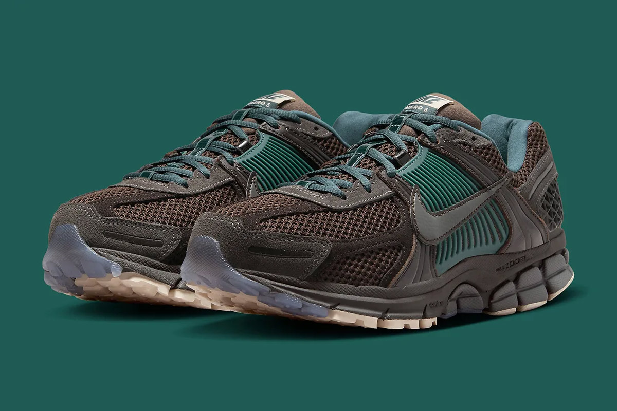 The Nike Zoom Vomero 5 Suits Up in Baroque Brown & Teal