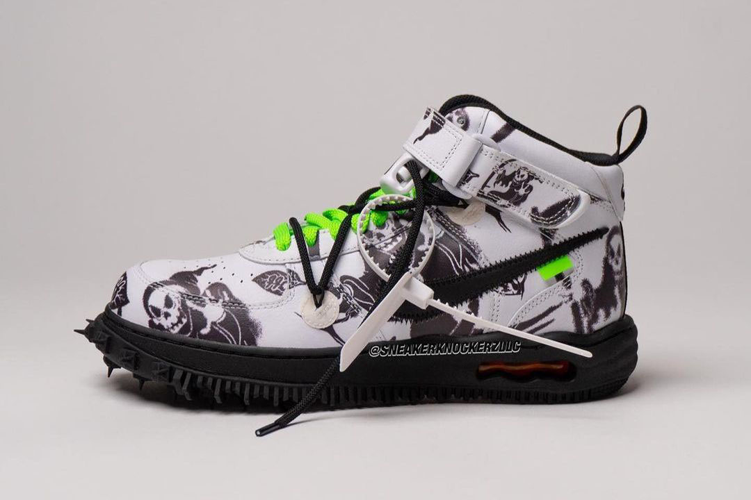 The Off-White x Nike Air Force 1 Mid “Grim Reaper” Won’t Release