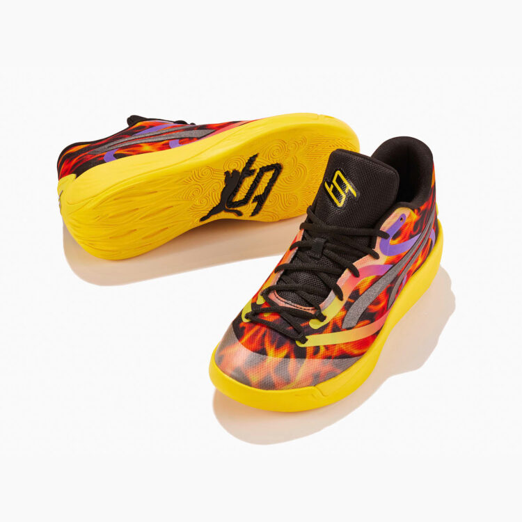 Высокие носки puma vintage оригинал "Fire" 380072-01