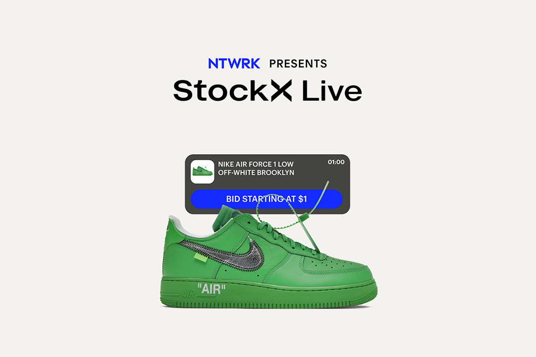 StockX Launches Live Sneaker Auctions In Partnership With NTWRK