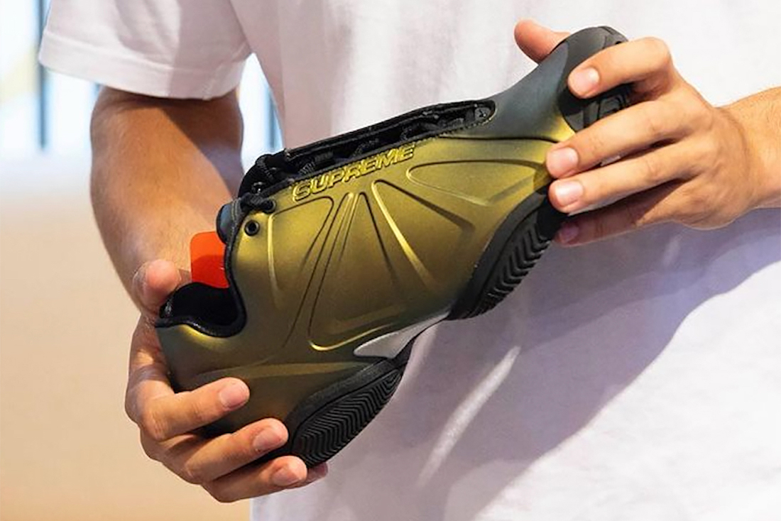 A “Metallic Gold” Supreme x Nike Air Zoom Courposite Is On The Way