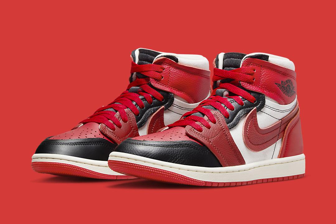 The Air Jordan 1 MM High Sports a Chicago-Friendly “Sport Red” Outfit