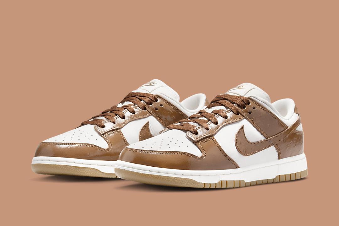A Women’s Exclusive Nike Dunk Low Lux WMNS “Brown Ostrich” Set for Spring 2024