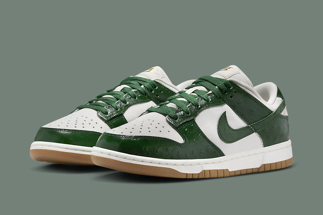 Nike Dunk Low LX WMNS “Green Ostrich” Is a Spring Vibe