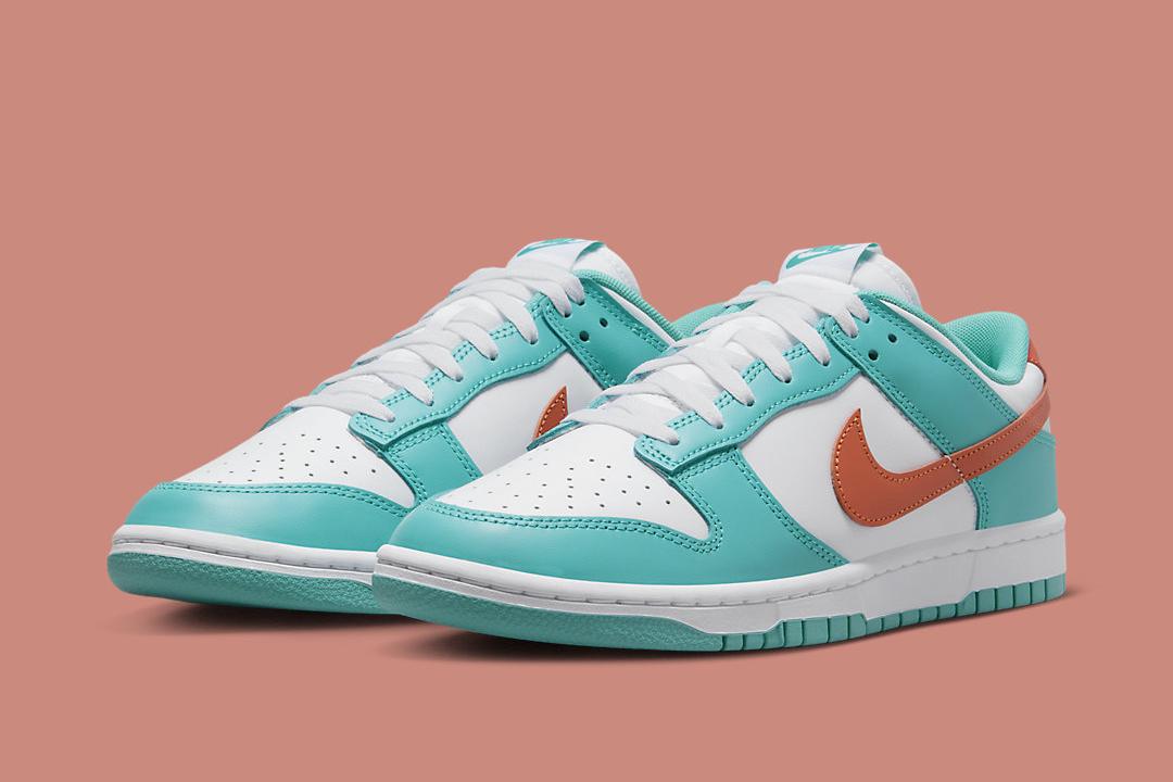 The Nike Dunk Low “Miami Dolphins” Releases Soon