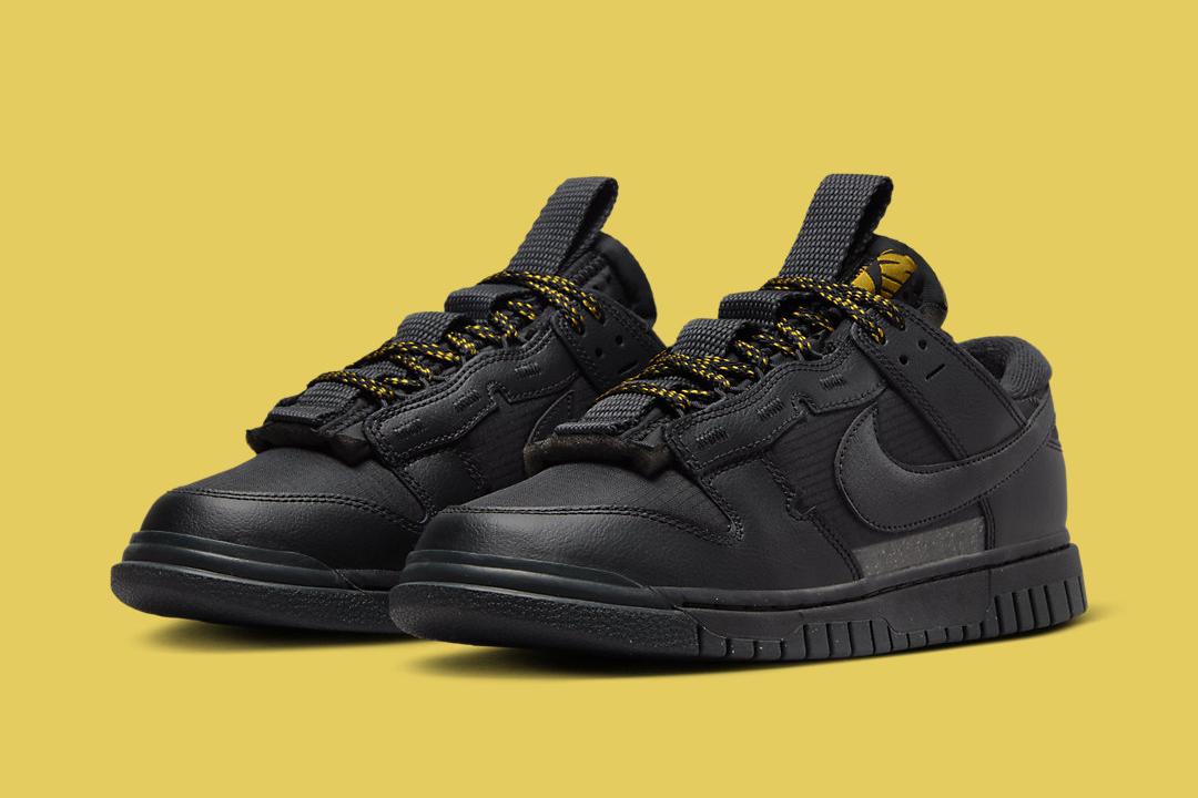 Nike Dunk Low Remastered in Black and Gold Drops Holiday 2023