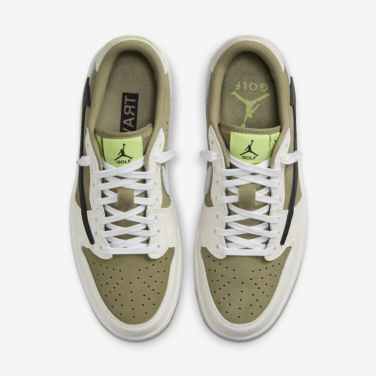 Travis Scott x Air Jordan 1 Low Golf FZ3124-200 | Nice Kicks