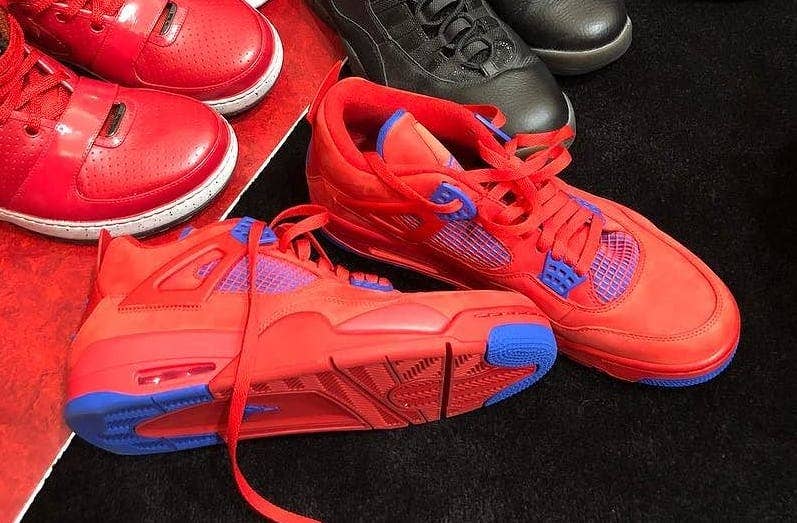 Chris Paul Air Jordan 4 "Clippers" PE