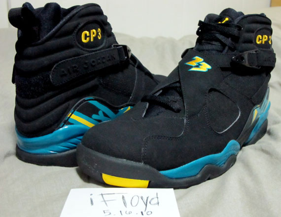 Chris Paul's Air Jordan 8 "Hornets Away" PE