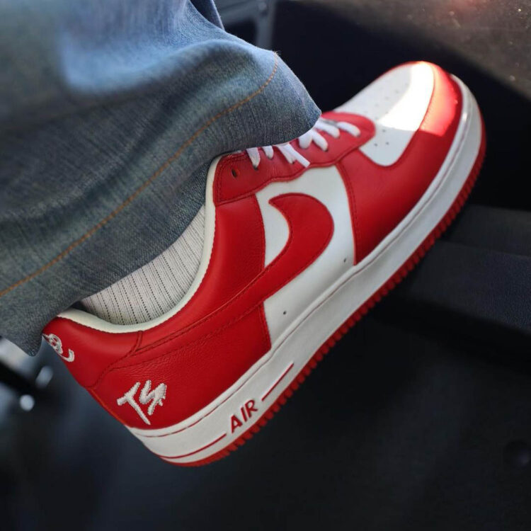 Fat Joe teases Terror Squad x Nike Air Force 1 Low Red/White