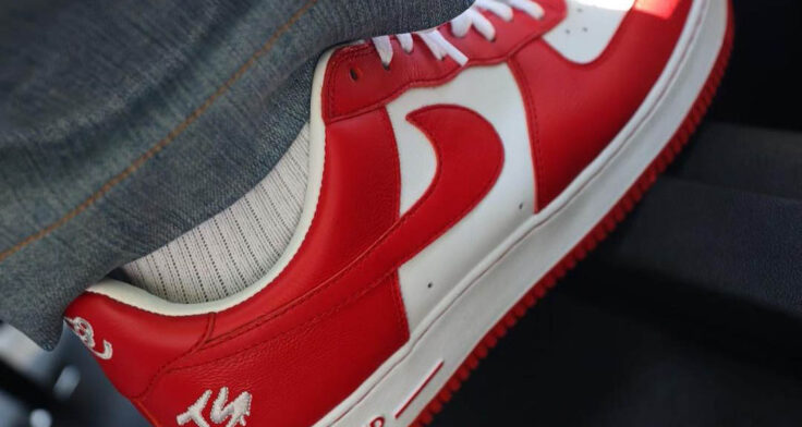 Fat Joe teases Terror Squad x Nike Air Force 1 Low Red/White